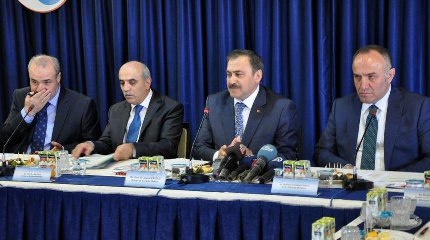 Bakan Eroğlu, Havza Y&ouml;netimi' Heyetlerini Topladı