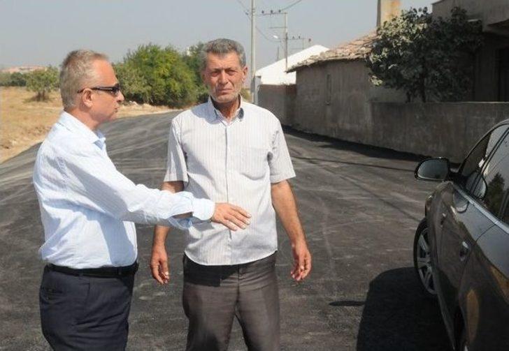 Kayacık'ta Asfaltlama Çalışmaları Başladı G3