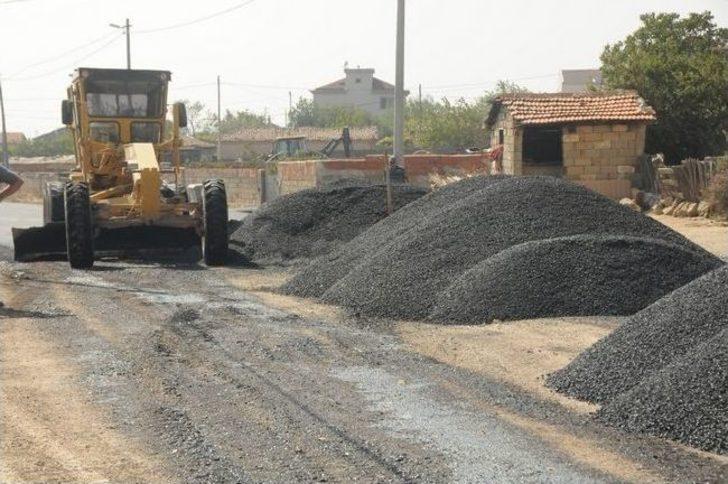 Kayacık'ta Asfaltlama Çalışmaları Başladı G5