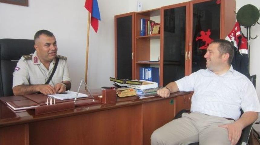 K&ouml;se'den Komutana Ziyaret