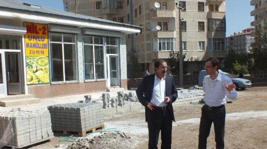 Başkan Bulutlar, &Ccedil;alışmaları Yerinde Takip Etti