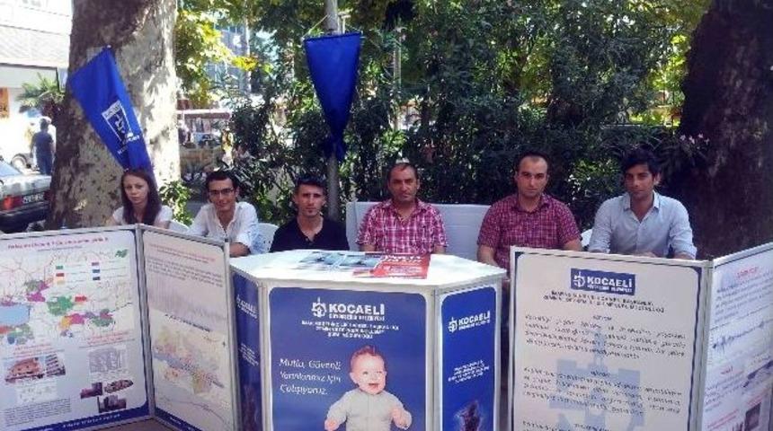 Kocaeli'de Deprem Eğitim Stantları Vatandaşları Bilin&ccedil;lendirdi