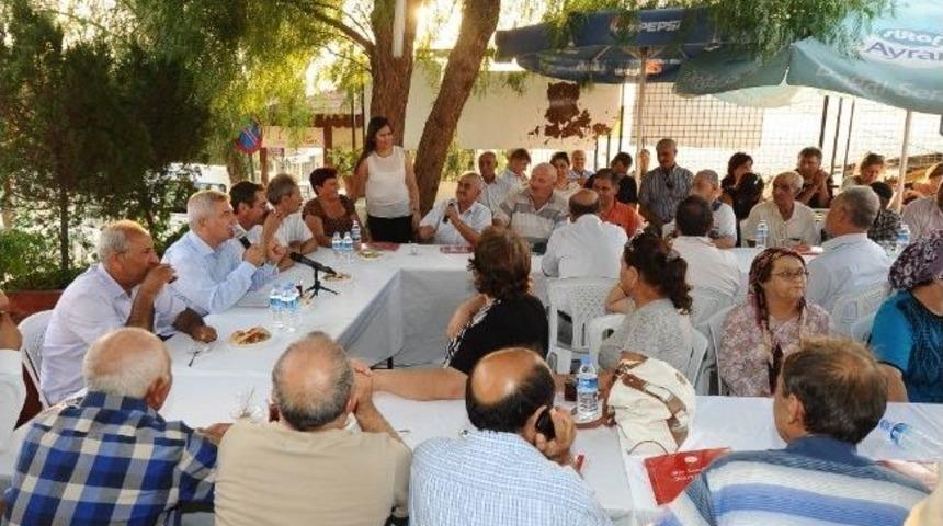 Karşıyaka'nın Başkanı Hemşehrileriyle &ldquo;akşam &Ccedil;ayları&rdquo;nda Buluşuyor