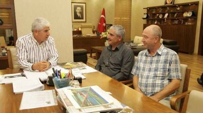 Tokat Pazar Belediye Başkanı &Ouml;zmen&rsquo;den, Sakallı&rsquo;ya Ziyaret