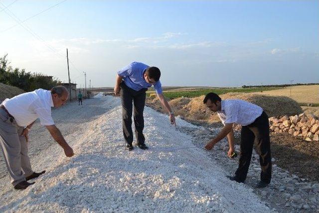 Kaymakam Sezer, Köy Yollarında İncelemelerde Bulundu