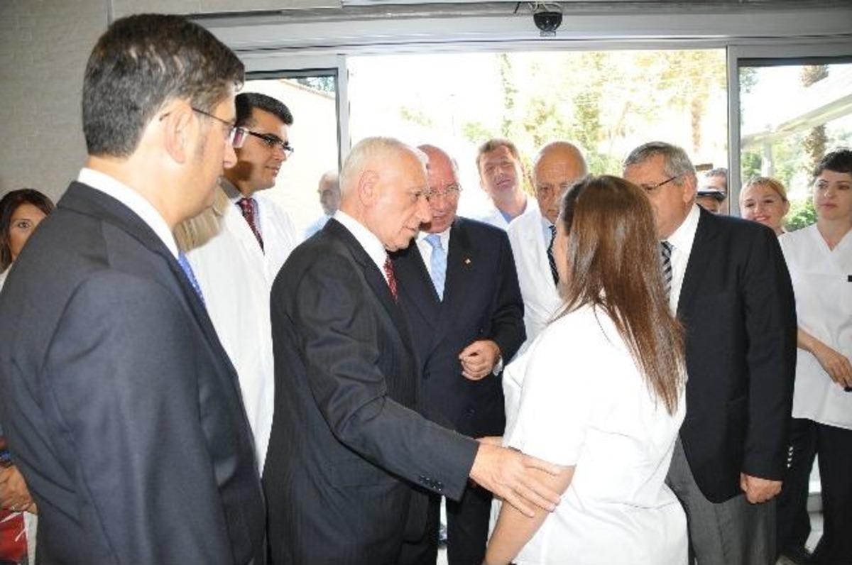 Haberal, Alanya Başkent Hastanesi'ni Ziyaret Etti