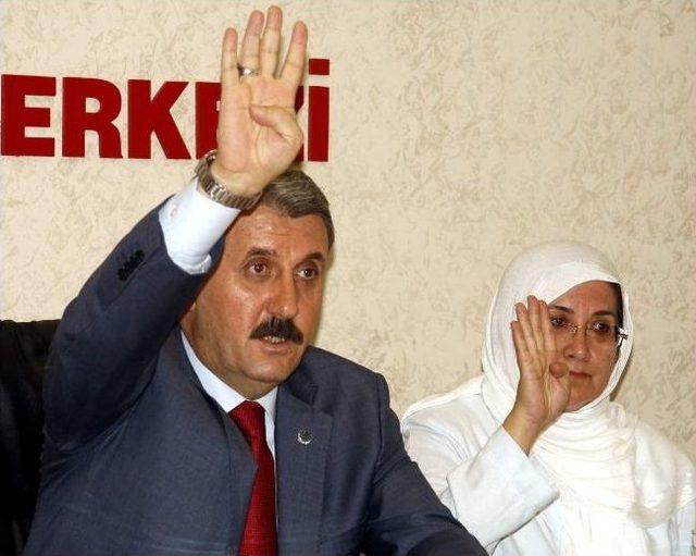 Bbp Genel Başkanı Mustafa Destici: “yüzde 10’luk Seçim Barajı Kaldırılsın”