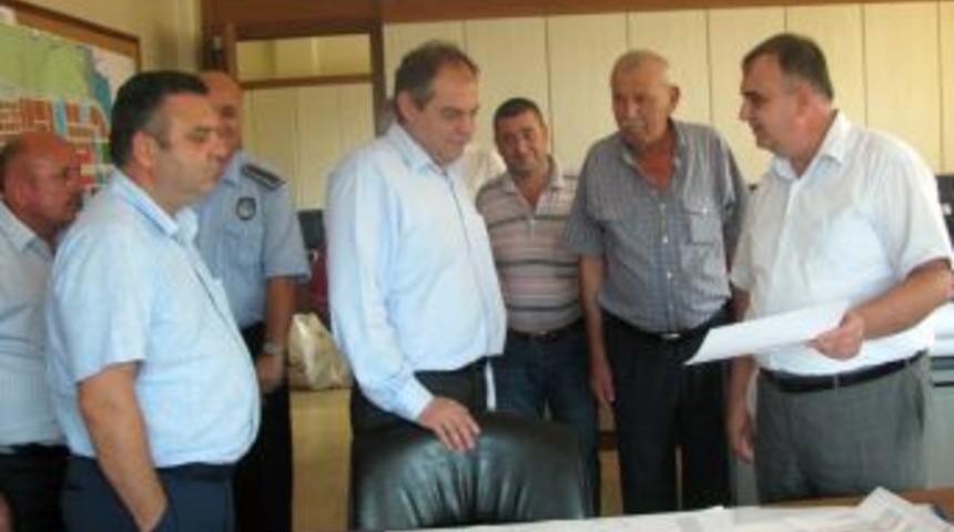 Başkan Dalgı&ccedil;, Kent Konseyi Başkanı Ile Il&ccedil;e Ve Beldeleri Ziyaret Etti