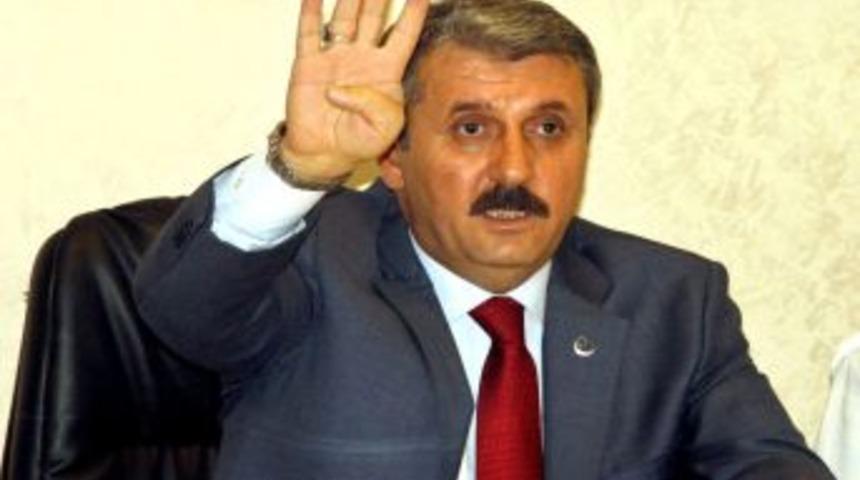 BBP Genel Başkanı Destici: Y&uuml;zde 10&rsquo;luk Se&ccedil;im Barajı Kaldırılsın