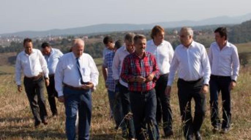 SATSO, Yeni OSB I&ccedil;in Ferizli&rsquo;de Tarıma Elverişli Olmayan Arazi Bakıyor
