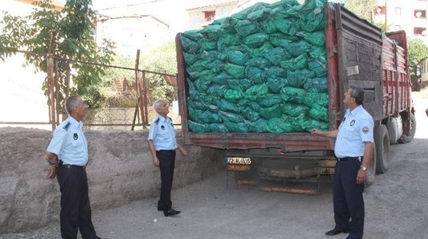 Zabıta Ekiplerinden K&ouml;m&uuml;r Denetimi