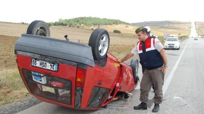 Malkara&rsquo;da Trafik Kazası: 2 Yaralı