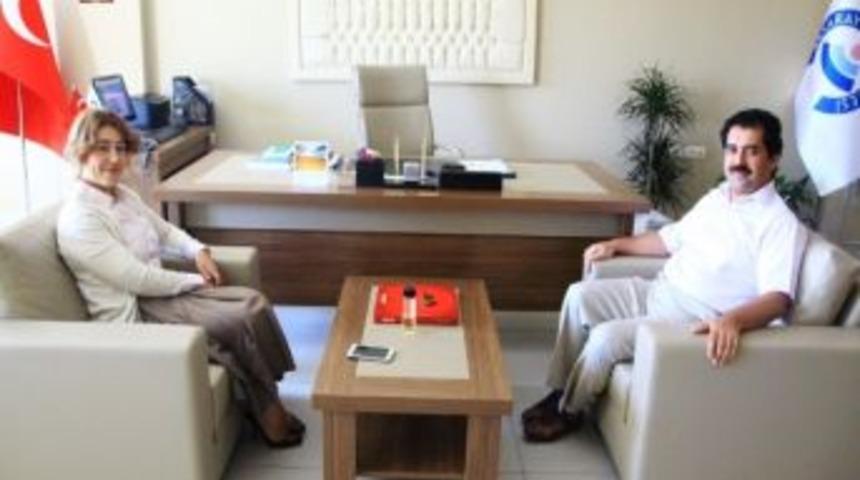 As&uuml; İif Dekanı Varol&rsquo;a, Deneri'den Ziyaret