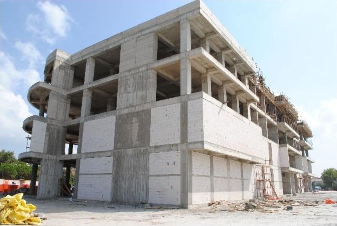 Belediyenin Yeni Hizmet Binasının Yapımı Tamamlanıyor