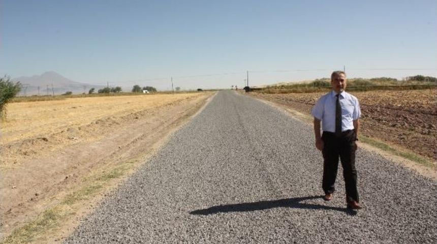 Aksaray'da K&ouml;yler Asfaltlanıyor