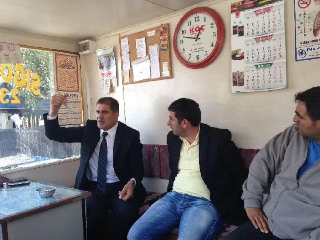 Mhp İl Başkanı Zekai Kaya, Taksici Esnafının Sorunlarını Dinledi