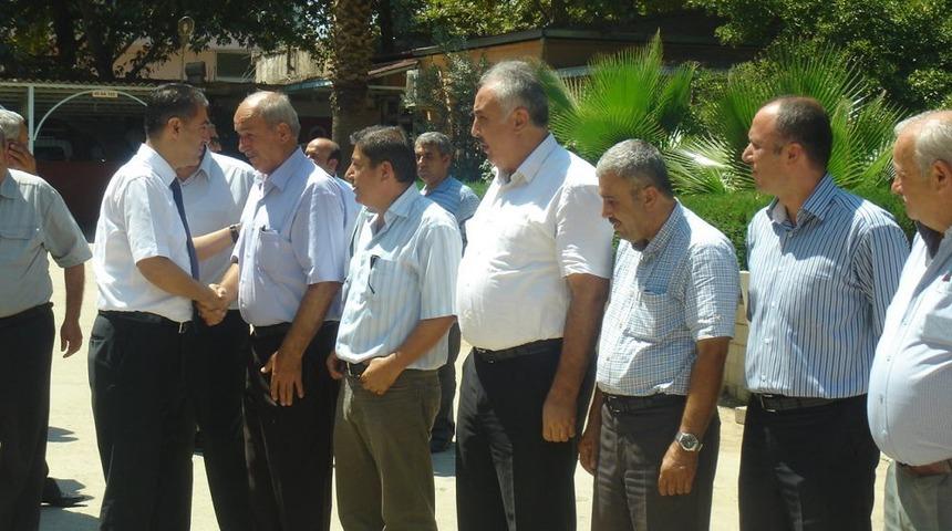 Kaymakam Akkoyun, T&uuml;rkoğlu'na Veda Etti