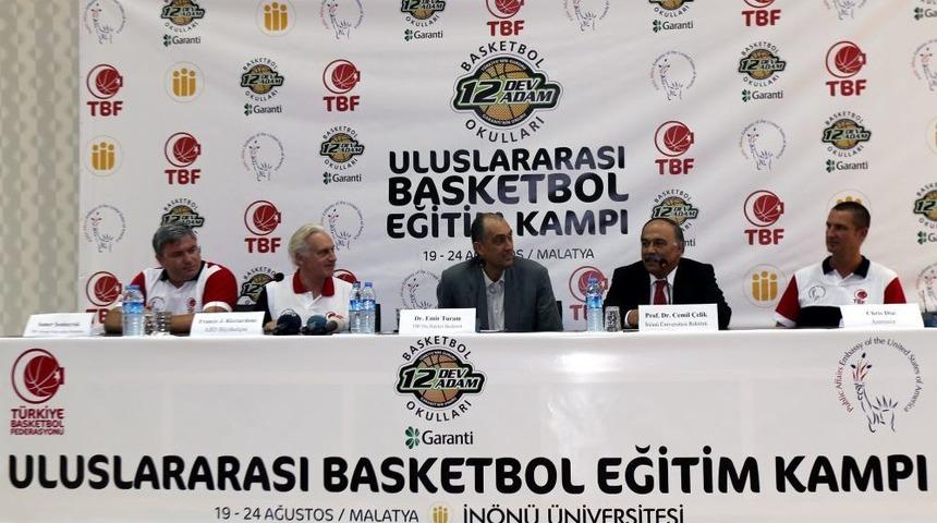 Uluslarası Basketbol Kampı, İn&ouml;n&uuml; &Uuml;niversitesi'nde Yapıldı