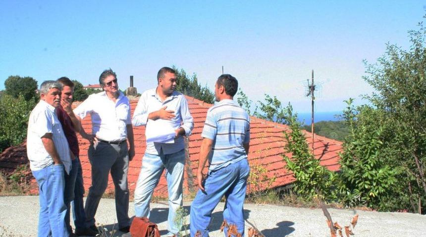 TOKİ Yetkilileri Basın Sitesi Arazisinde Inceleme Yaptı