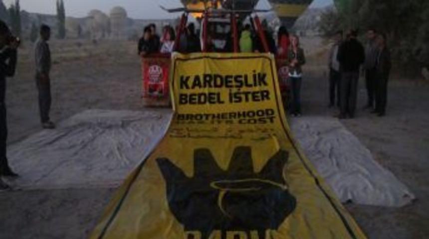 Balonlar Suriye, Mısır Ve Filistin&rsquo;e &Ouml;zg&uuml;rl&uuml;k I&ccedil;in Havalandı