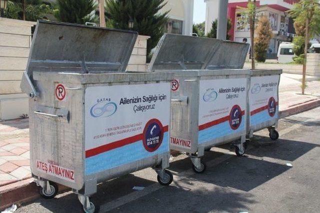 Kemer’e Çevre Temalı Çöp Konteynerleri Yerleştirildi 1