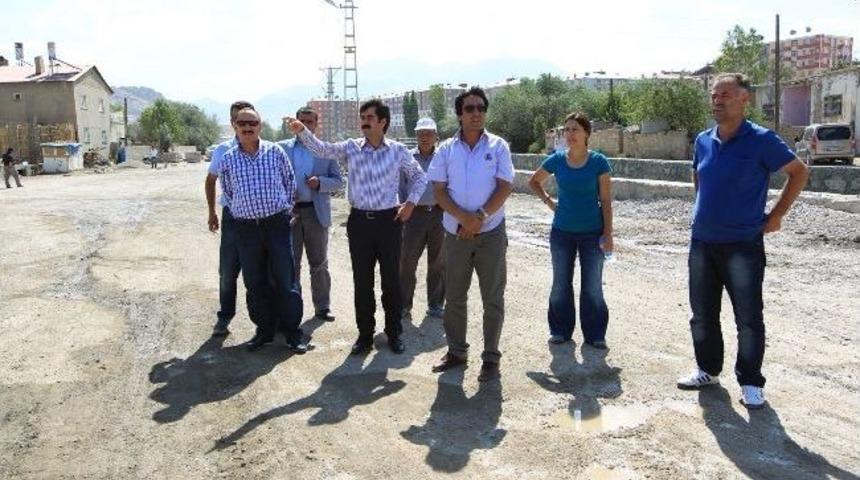 Başkan Kaya &Ccedil;alışmaları Denetledi