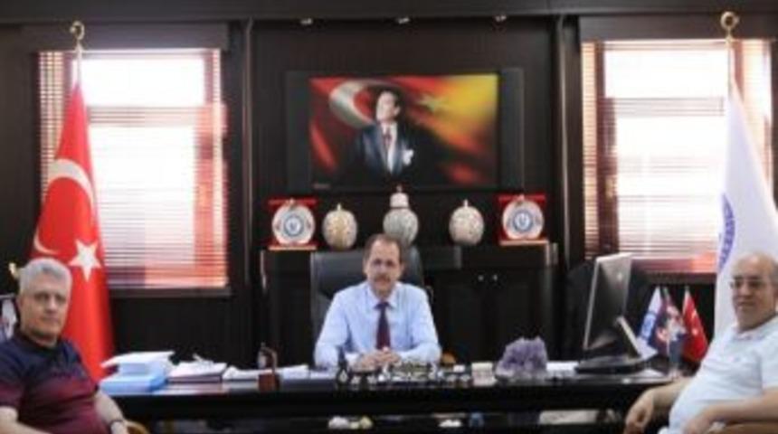 Rekt&ouml;r Coşkun&rsquo;a Ziyaretler Devam Ediyor&hellip;