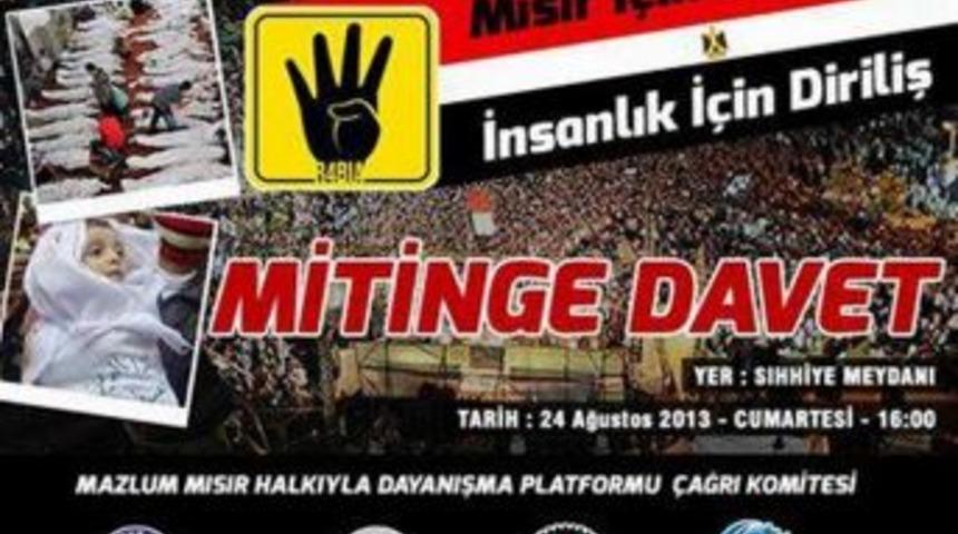 Memur-sen, 'mısır İ&ccedil;in Direniş, İnsanlık İ&ccedil;in Diriliş' Mitingi D&uuml;zenliyor