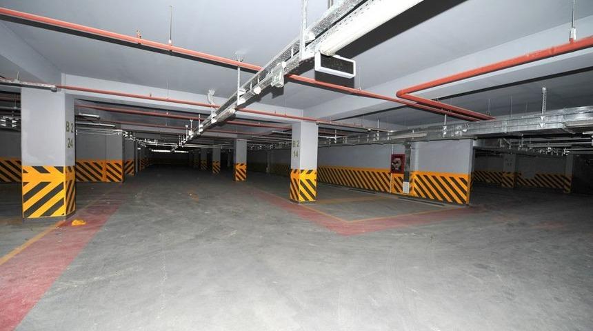 Hacı Bayram&rsquo;daki Yeraltı Otoparkı Tamamlandı