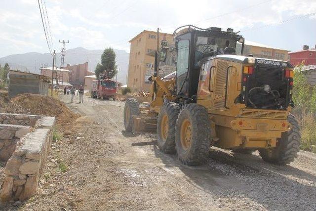 Başkale Belediyesi’nden Hummalı Çalışma