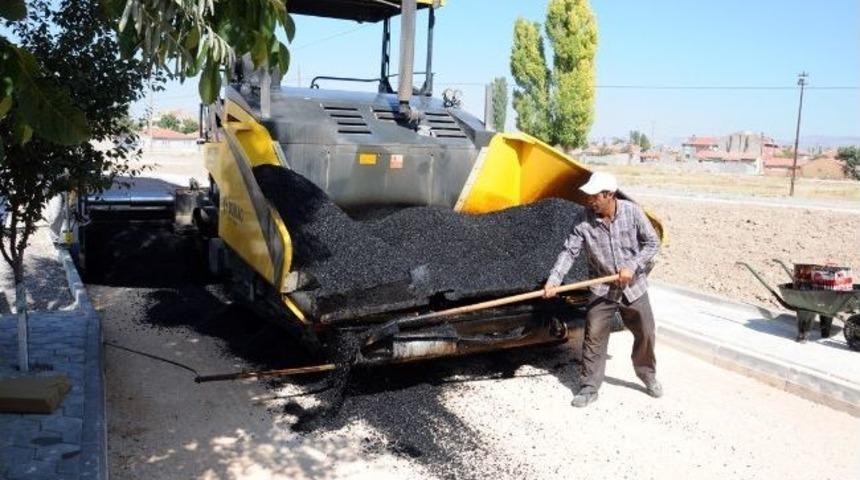 Tepebaşı Belediyesi&rsquo;nin Asfalt &Ccedil;alışmaları