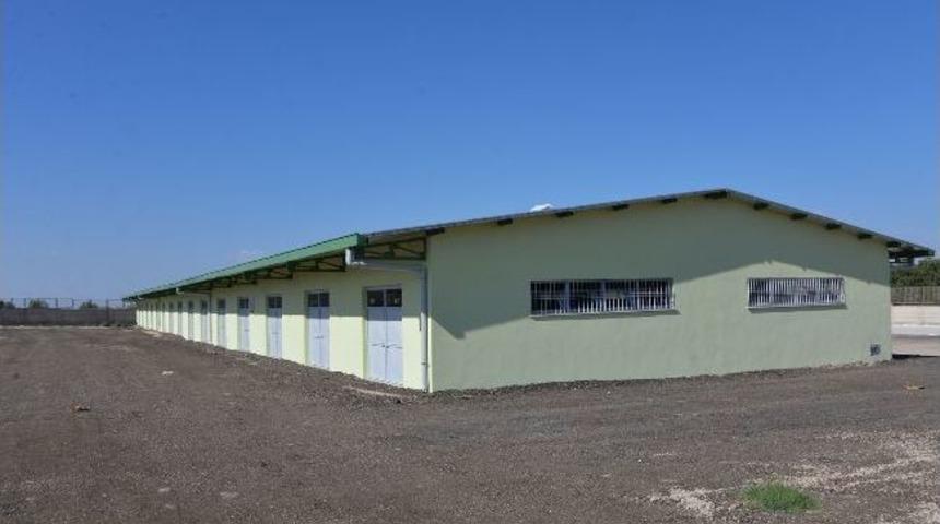 K&uuml;&ccedil;&uuml;kbaş Hayvan Barınağı Yapıldı