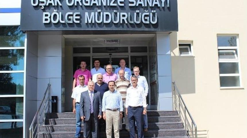 Uşak Emniyet M&uuml;d&uuml;r&uuml; Toprak, Uosb&rsquo;yi Ziyaret Etti