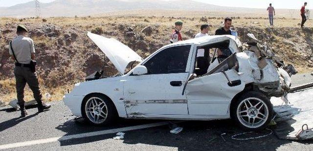 Aksaray’da Trafik Kazası: 1 Ölü, 2 Yaralı