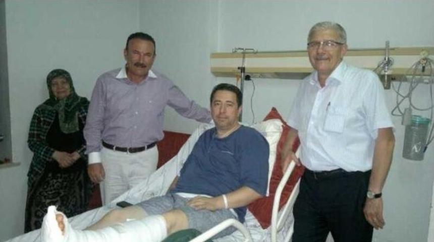 Başkan Doğan&rsquo;dan Bir Gecede 3 Hasta Ziyareti