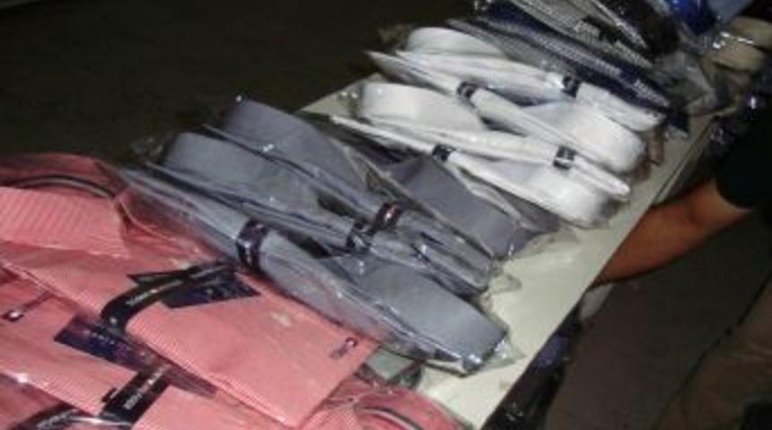 &Uuml;nl&uuml; Markaların 100 Bin TL Değerindeki Taklitleri Ele Ge&ccedil;irildi