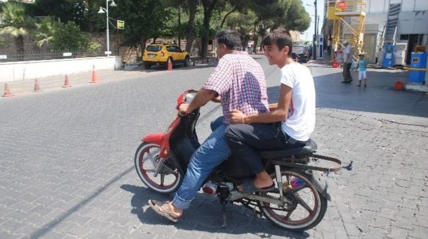 Vatandaşın Dikkati Motosikleti &Ccedil;alınmaktan Kurtardı