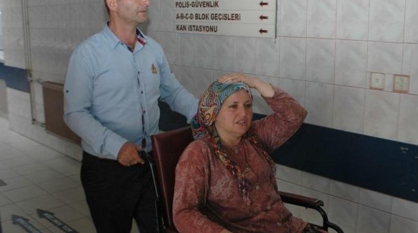 Frenleri Boşalan Trakt&ouml;r Şarampole Yuvarlandı: 6 Yaralı