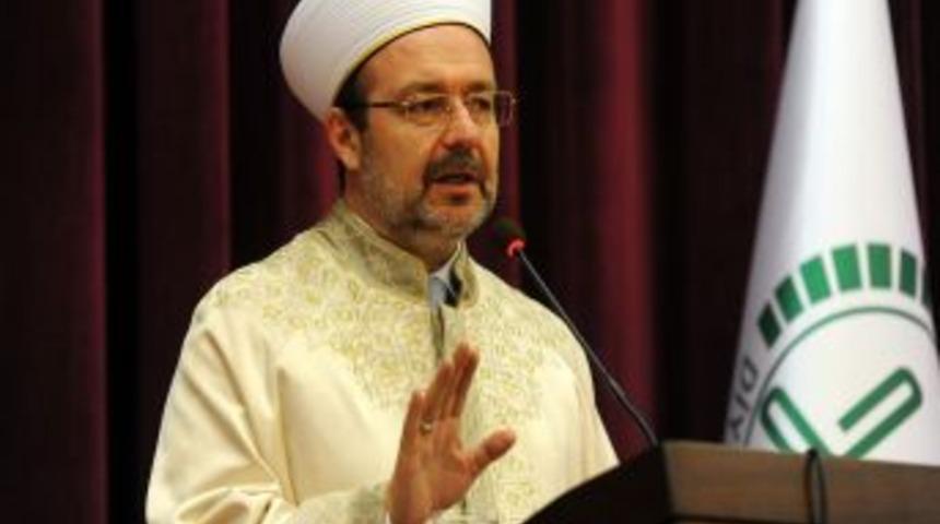 Diyanet İşleri Başkanı G&ouml;rmez: BM'nin Bir Kuruşunu Harcamayacağım