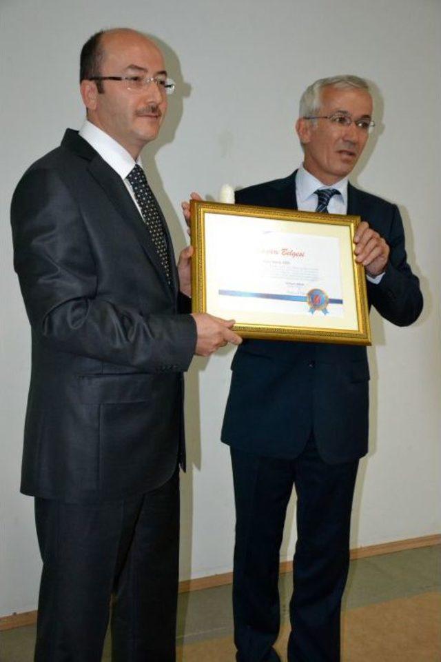 Vergi Tahsilatında &Uuml;&ccedil;&uuml;nc&uuml; Olan Balıkesir e Bakan Şimşek ten Teşekk&uuml;r Belgesi 1