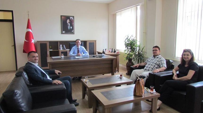 Yeni Kaymakam Il&ccedil;eyi Tanıyor