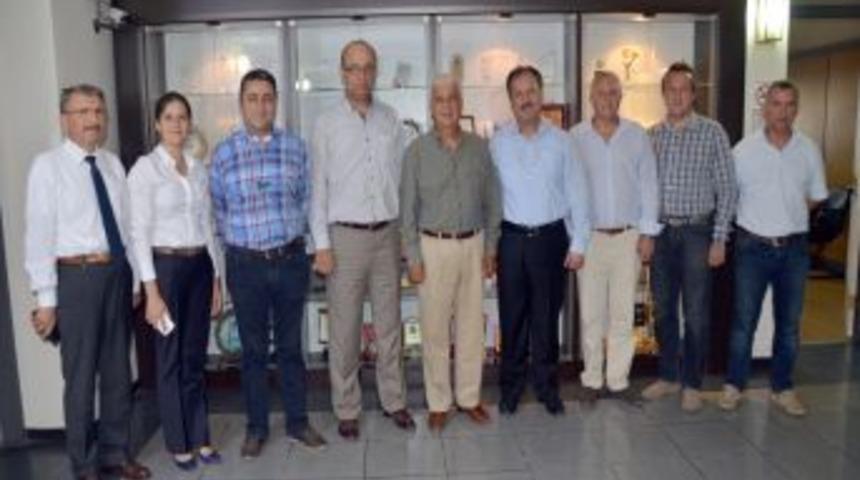 Denizli Sanayi Odası&rsquo;ndan Başkan &Ouml;zer&rsquo;e Tebrik Ziyareti