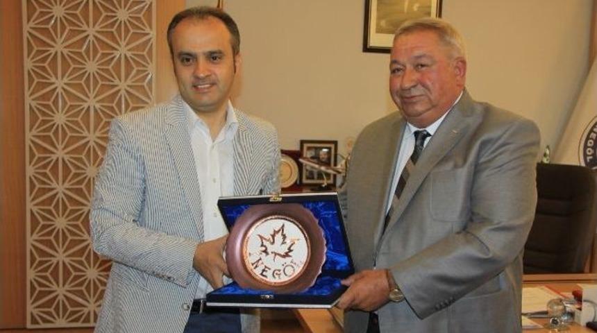 Novi Pazar Ve Mitrovi&ccedil;a Heyetlerinden Başkan Aktaş&rsquo;a Ziyaret