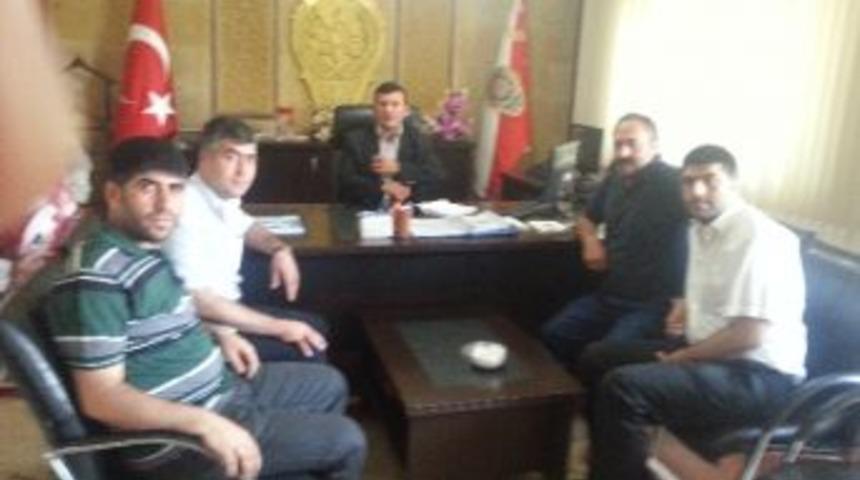 Ptso Y&ouml;netiminden Emniyet M&uuml;d&uuml;r&uuml; Kozan&rsquo;a Ziyaret