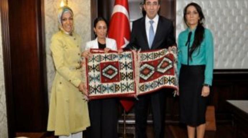 Başkan Atan, Bakan Yılmaz&rsquo;ı Ziyaret Etti