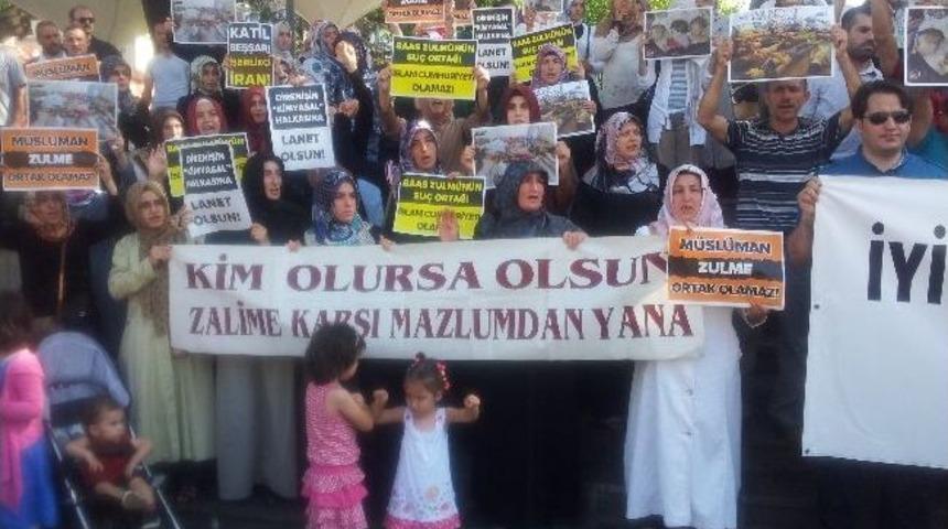 Trabzon&rsquo;dan Kimyasal Silah Kullanan Suriye Lideri Esad&rsquo;a Tepki