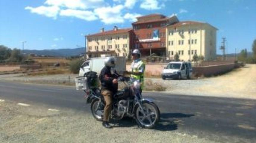 Daday İl&ccedil;e Emniyet Amirliği Trafik Uygulaması Yaptı