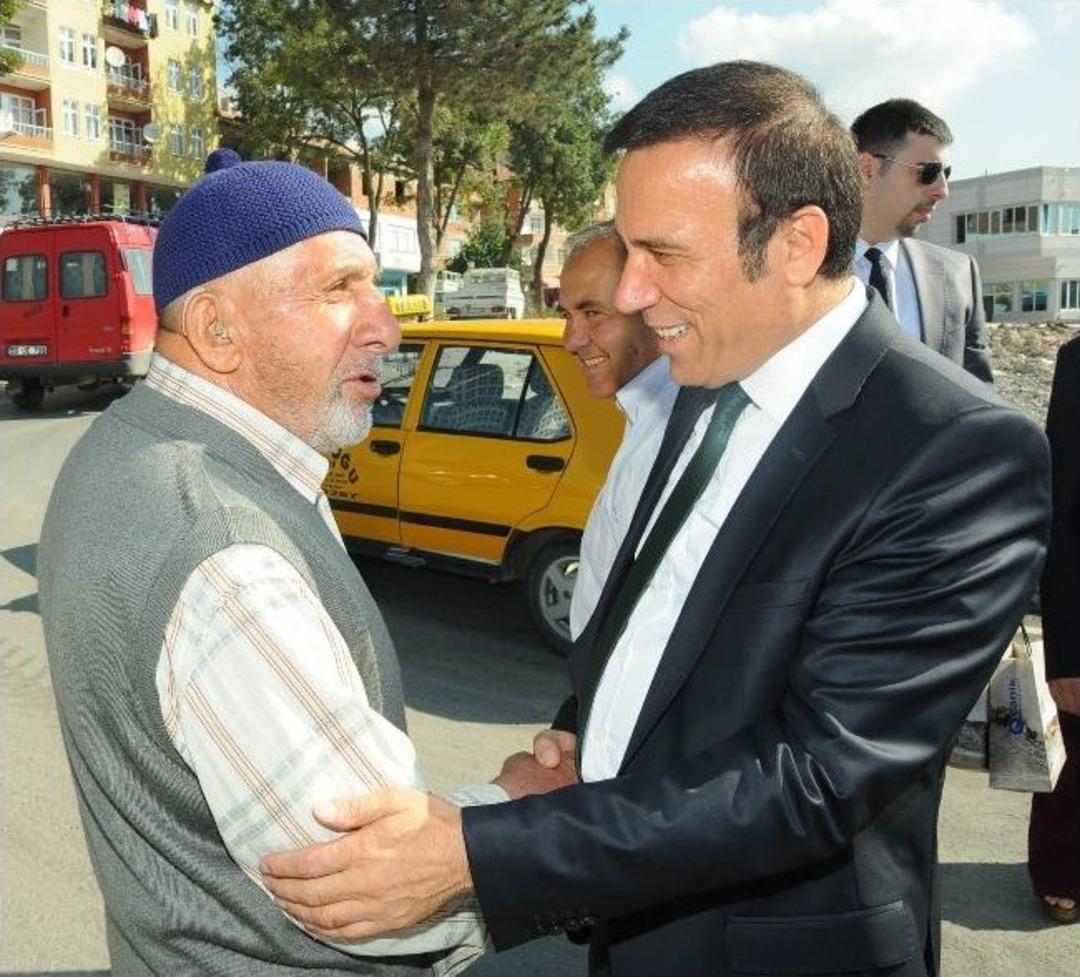 Başkan Gen&ccedil;&rsquo;in Kavak İl&ccedil;e Ziyareti