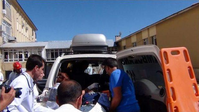 Erciş Devlet Hastanesi&rsquo;nde Yangın Tatbikatı 1