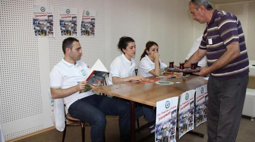 Pazar&rsquo;da En İyi &Ccedil;ay Demleme Ve Sunma Yarışması Yapıldı